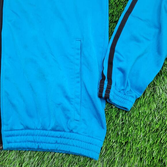 ADIDAS 3-Bar Track Jacket Small 19x26 Baggy Beckenbauer - Picture 14 of 14